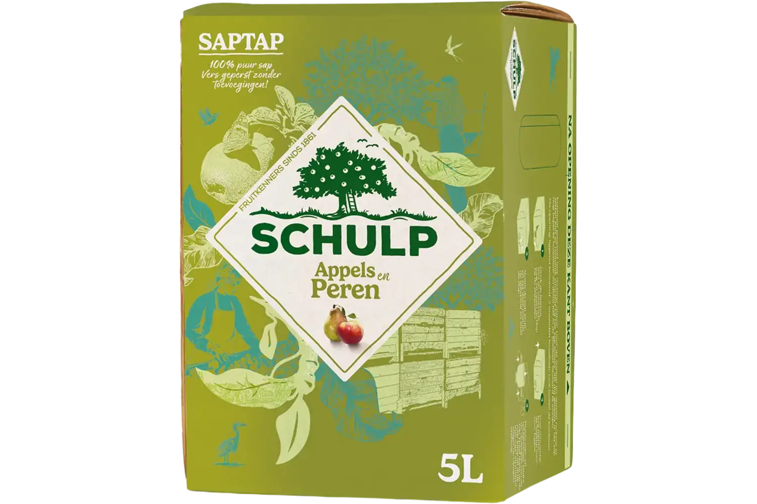 SapTap Appel-Peer 5ltr kist 3 stuks